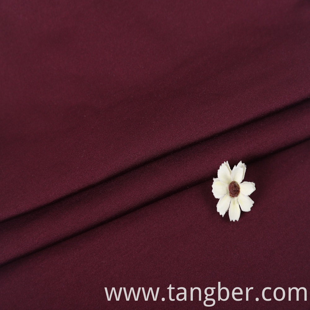 double brushed polyester fabric